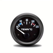 Car Water Temperature Gauge 52mm Black Shell 12V Auto Meter with Sensor