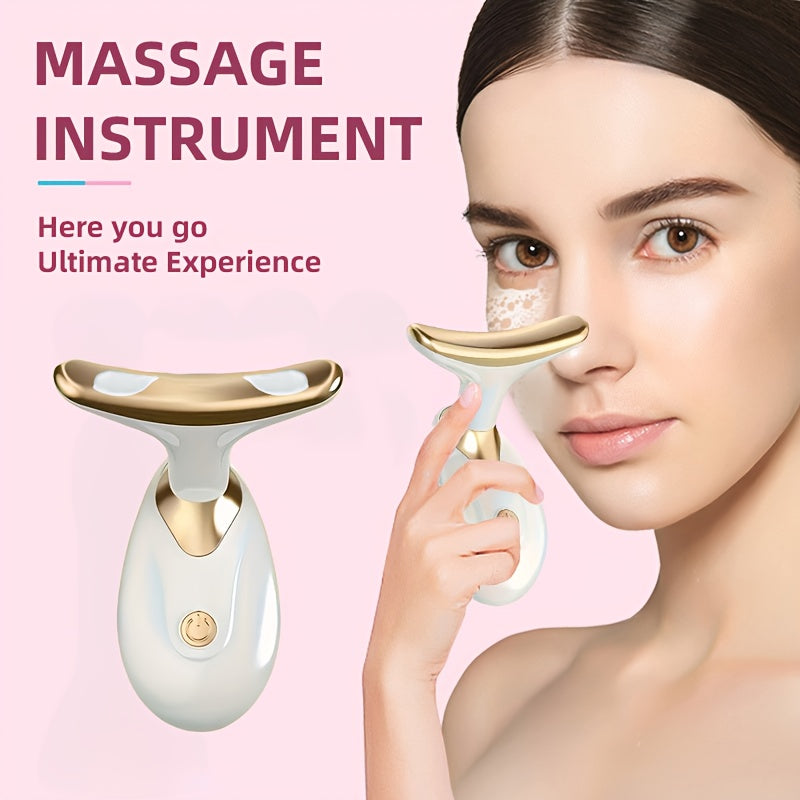 Battery-Powered Facial and Neck Massager for Women Valentine’s Day Gift