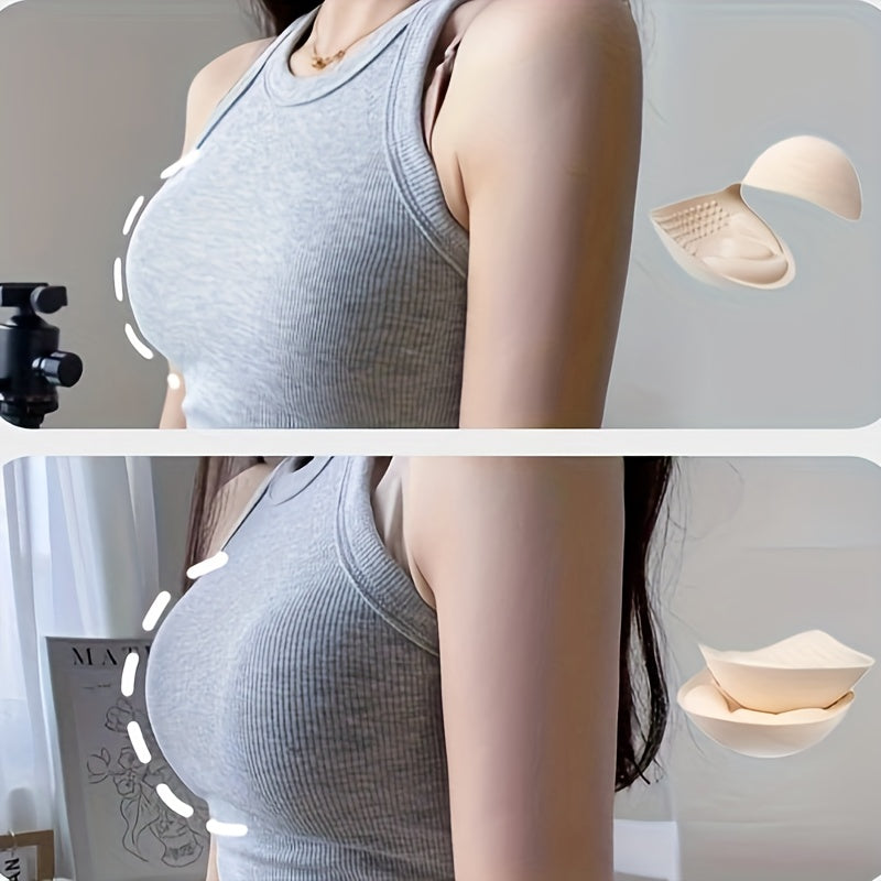 Small Chest Enhancement Pads 4cm/6cm Thick for Bras Soft Foam Support