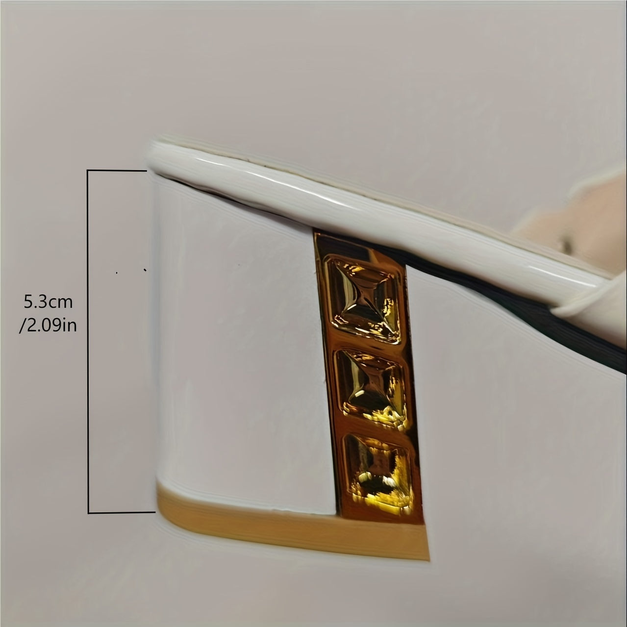 Women's Korean Fashion Sandals with Non-slip Chunky Heels for Spring