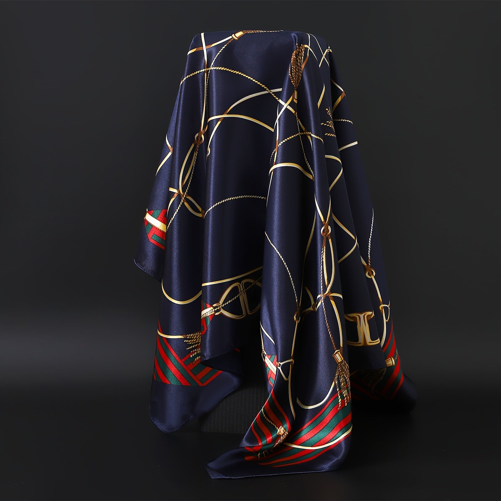 Women's Polyester Square Scarf 90x90cm Fashion Print All-Season Decorative Accessory