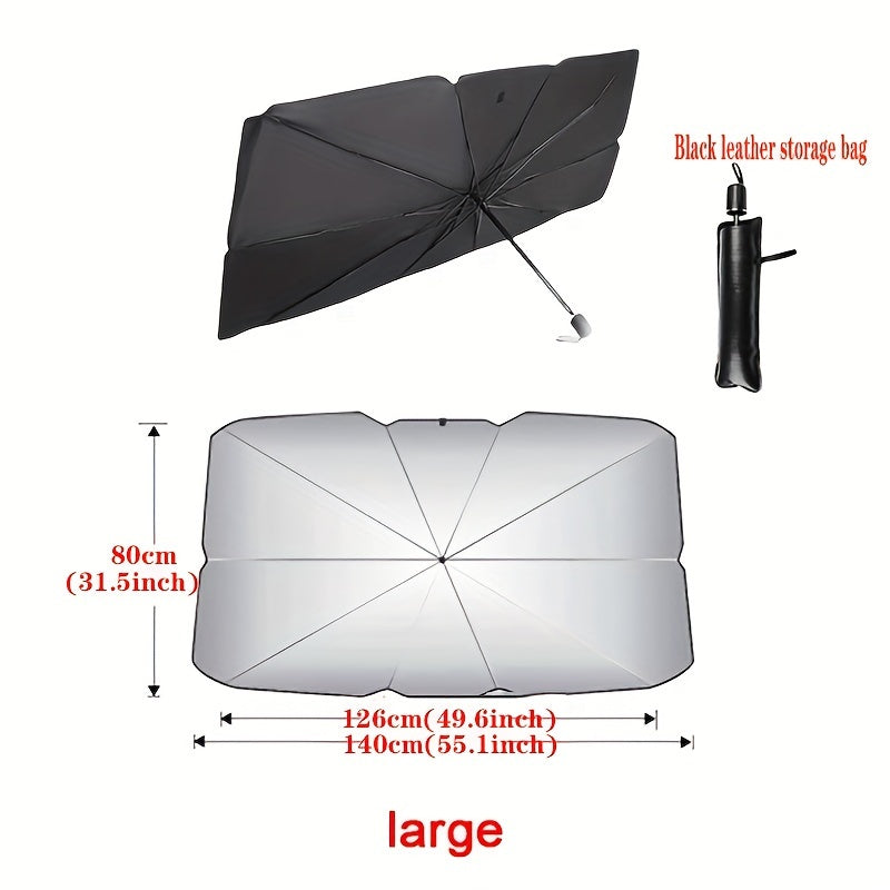 Автомобильный солнцезащитный зонт-навес, ветровое стекло, складной передний парасол, теплоизоляционный защитник
