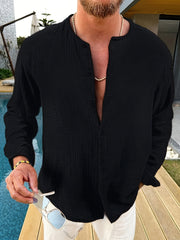 Katta o'lchamdagi erkaklar uchun tasodifiy ko'ylak