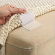 10 Pieces Non-Slip Washable Adhesive Pads for Bedding and Sofa Cover Fixation