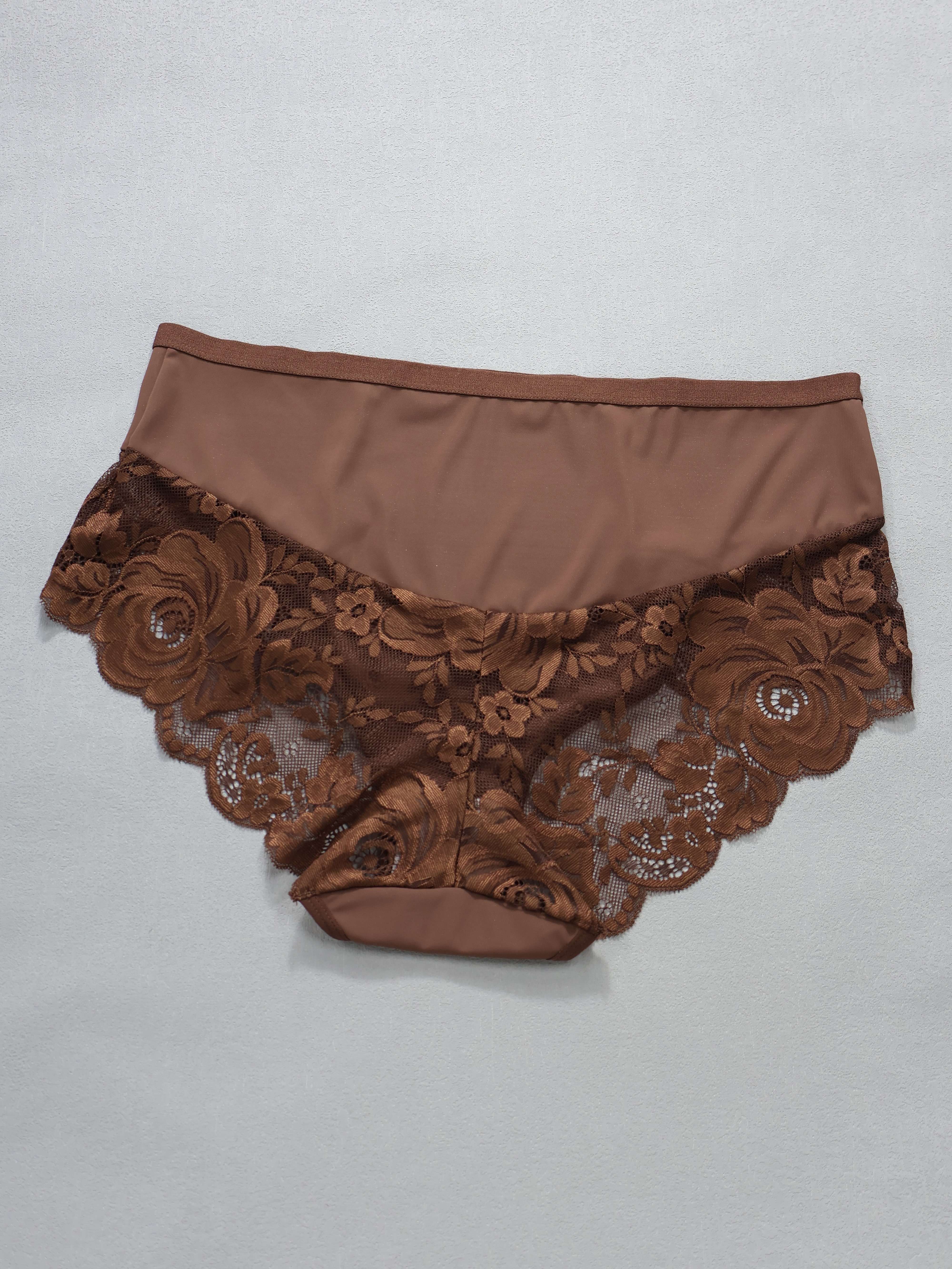 6 dona ayollar uchun nafas oladigan uchburchakli ich kiyimlar, katta o'lcham, Melard, qorong'u ranglar, korset, kuz va qish uchun