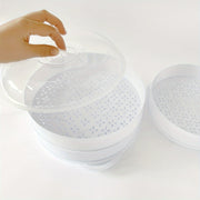 Double Boiler Steamer Multi-Tier Food Steaming System for Vegetables Rice Fish