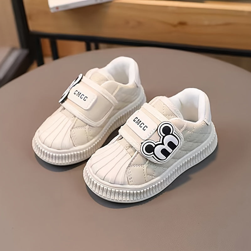 Unisex Kids Shell Toe Skate Shoes Non Slip Casual Sneakers for Outdoor Activities