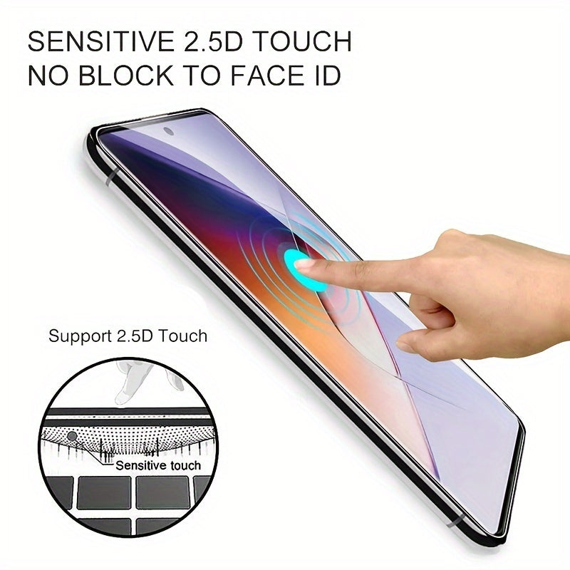 2 шт. защитное стекло с изогнутым краем 3D закаленное для серии Note 30 40