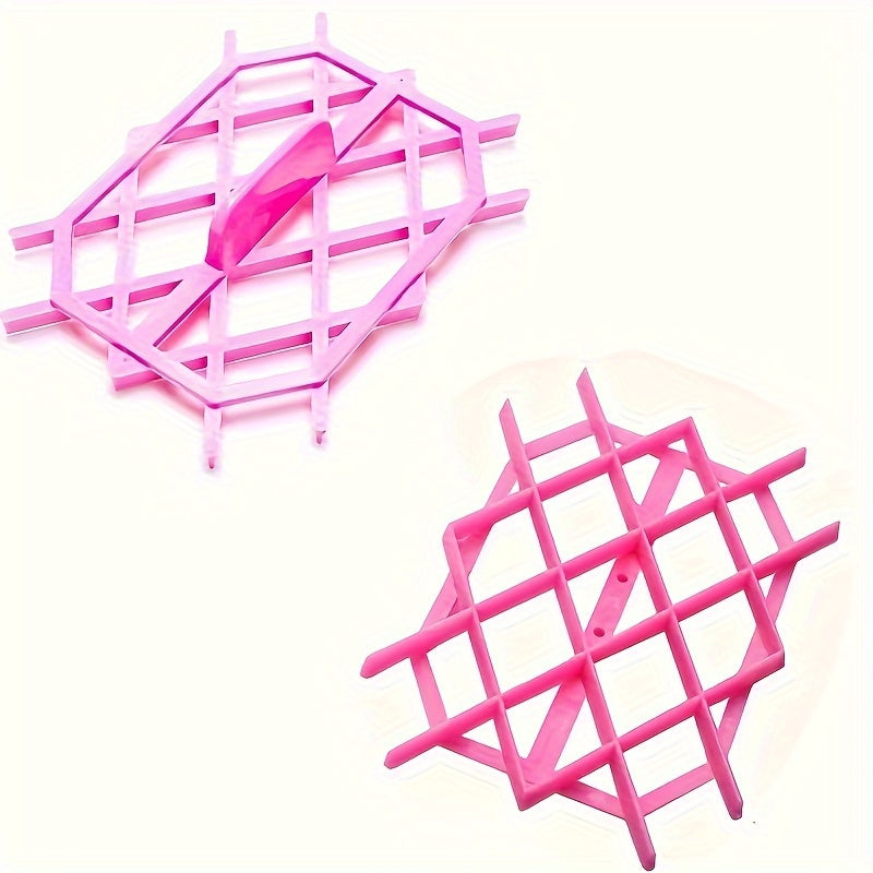 Diamond-Shaped Cake Fondant Embossing Mold for Cupcakes and Wedding Cakes