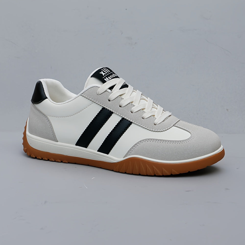 Men's Canvas Low Top Sneakers Casual Non-slip All-Season Shoes