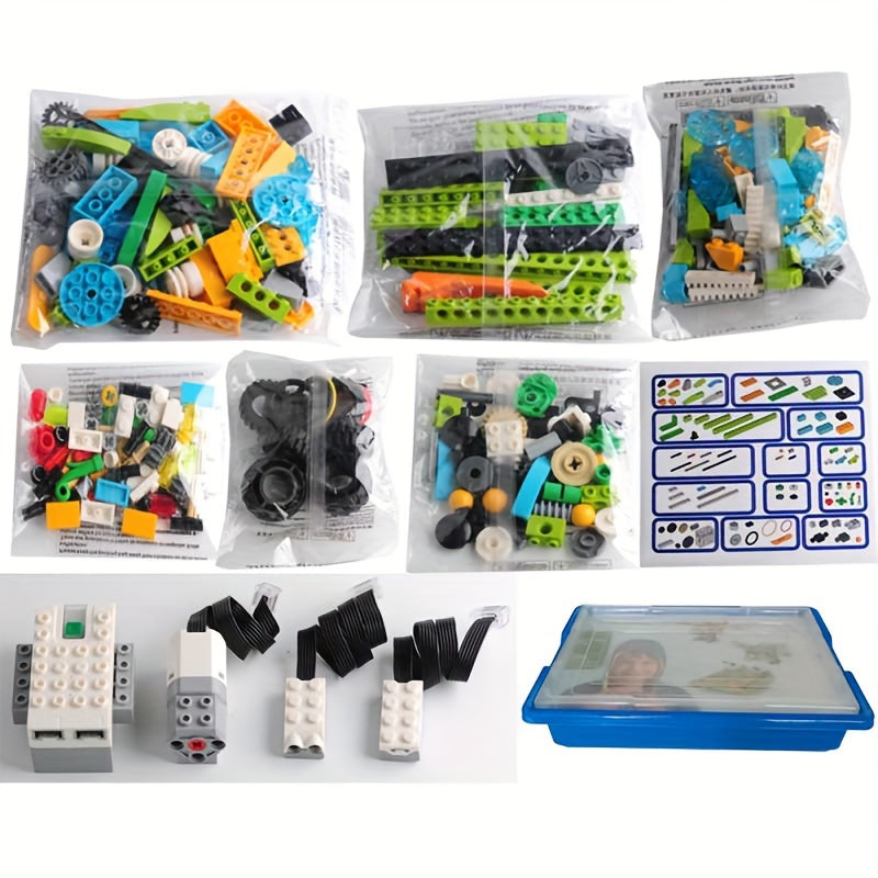 Educational Robotics Kit for Kids Age 3+ with Building Blocks and Storage Box