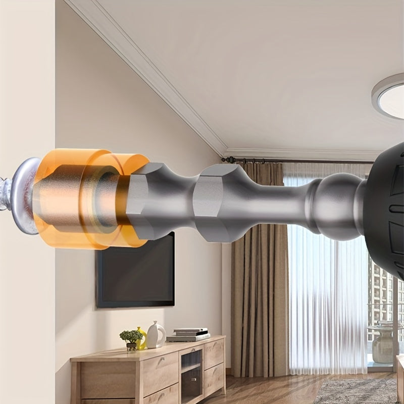 Juego de 5 piezas de puntas de destornillador Phillips PH2 magnéticas, de 1/4 de pulgada de hexágono, aleación S2