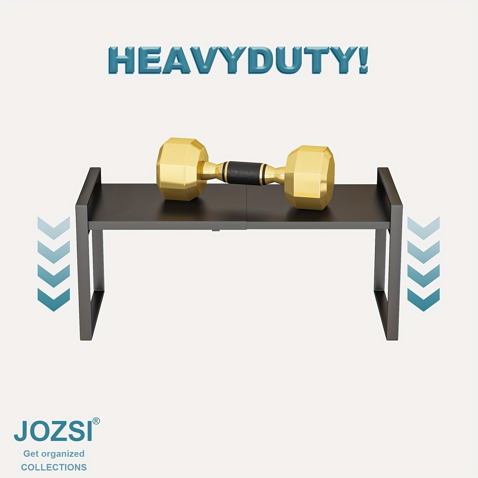 Expandable Cabinet Shelf Organizer for Kitchen Pantry Bathroom Storage