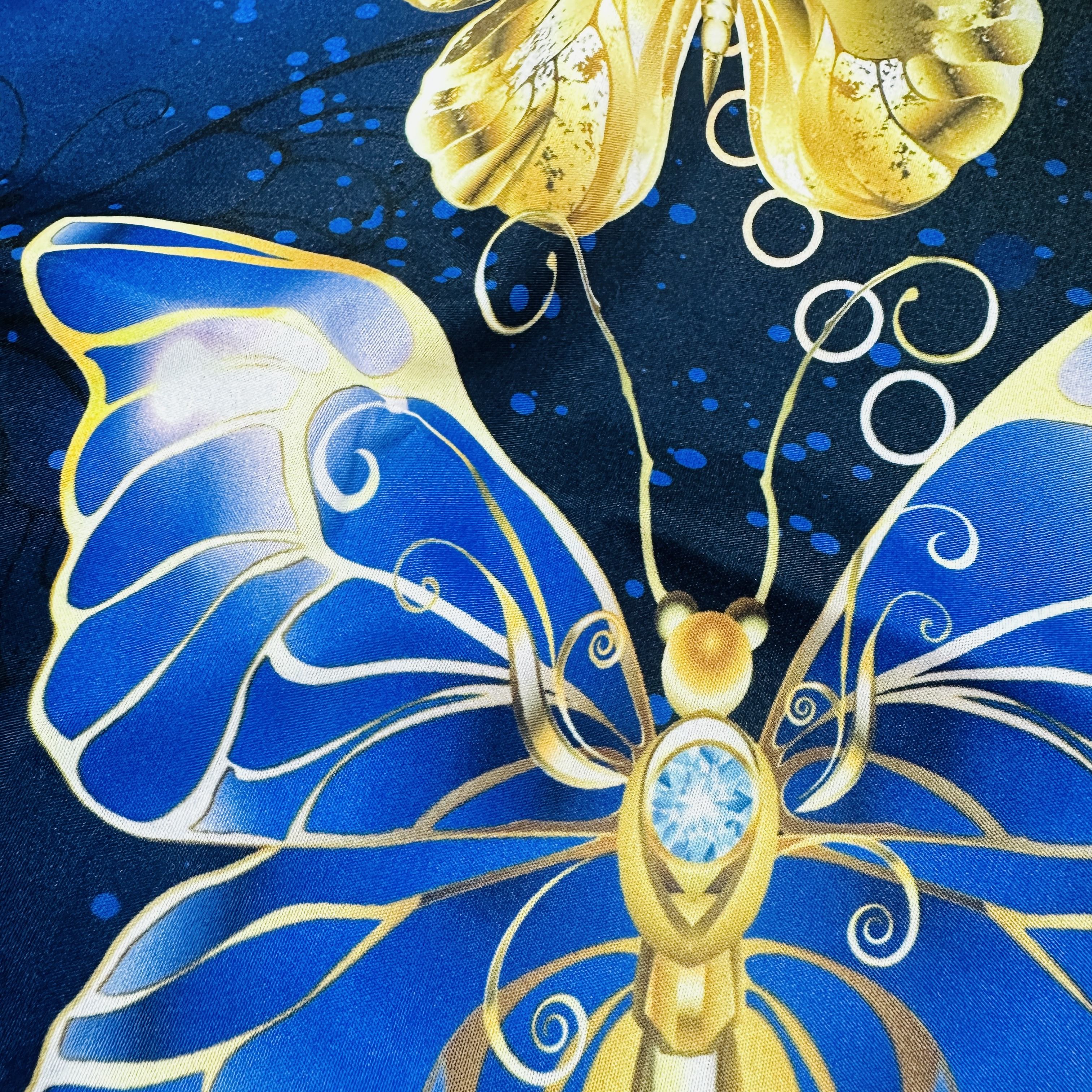 Set of 2 Glow-in-the-Dark Butterfly Pillowcases Soft Breathable Stylish Envelope Covers