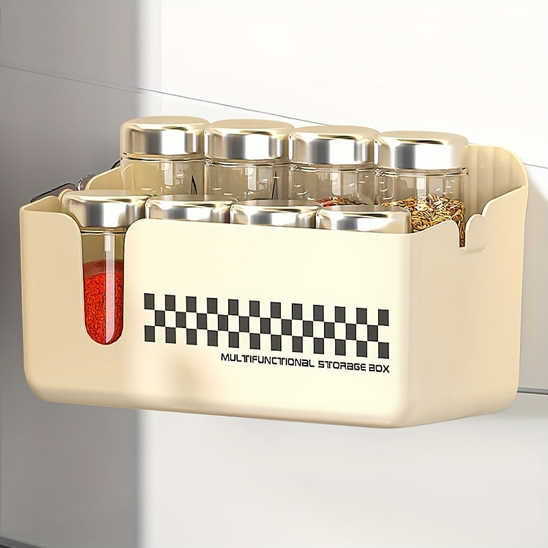 Shaffof oshxona saqlash qutisi piyoz, zanjabil, sarimsoq va devorga osib qo‘yiladigan hammom tashkilotchisi uchun