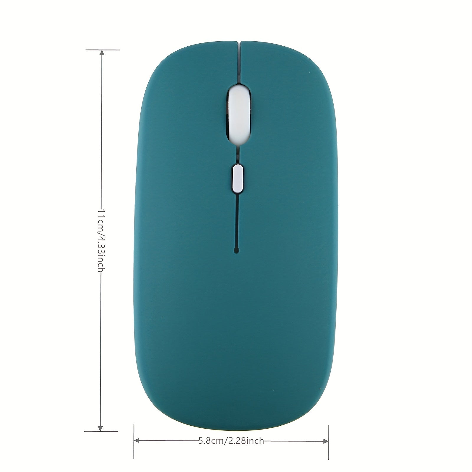 Wireless Optical Mouse with Cartoon Pattern Glitter for Right Hand Windows 10