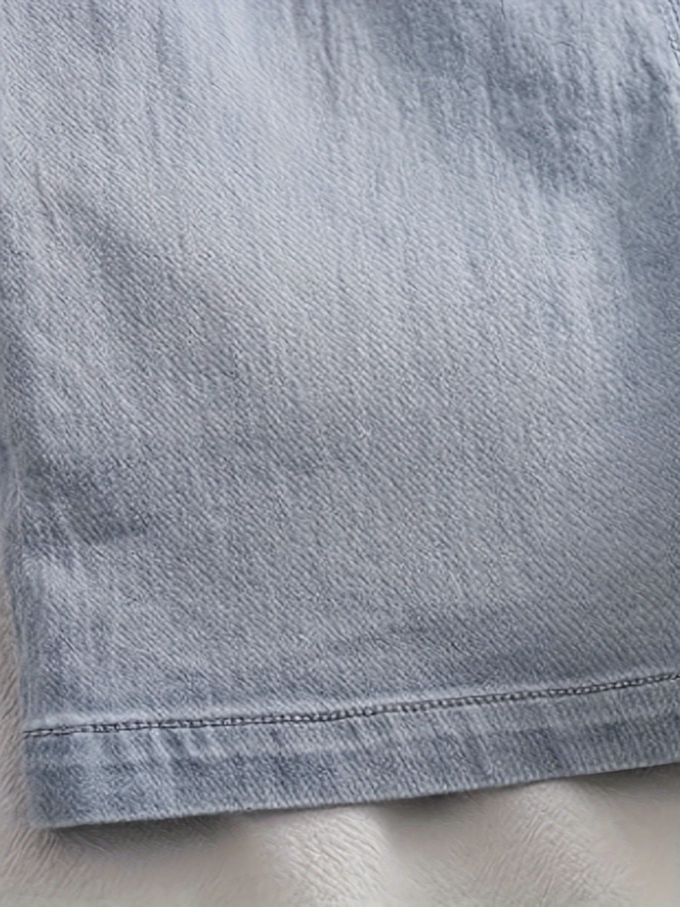 Джинсовый комбинезон для девочек с нашивками кроликов, летний из хлопкового смесового материала, для малышей и младенцев