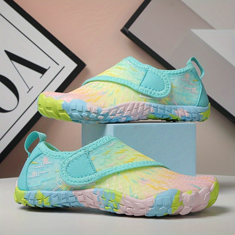 Boys Girls Breathable Quick-Dry Water Shoes for Summer Beach Pool Activities