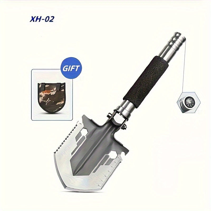 15+ ta Tungsten po'latdan yasalgan sayohat va favqulodda vaziyatlar uchun haydash va favqulodda yordam vositalari bilan sayohat uchun qozoncha