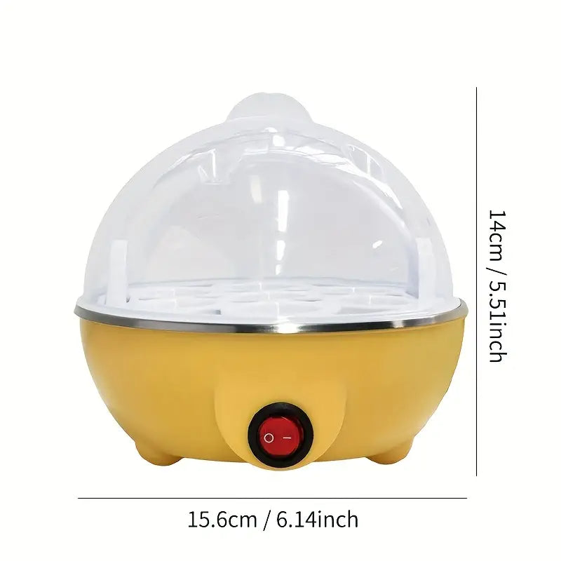 Tezroq nonushta uchun ikki qatlamli ko'p funksiyali elektr tuxum pishirgich.