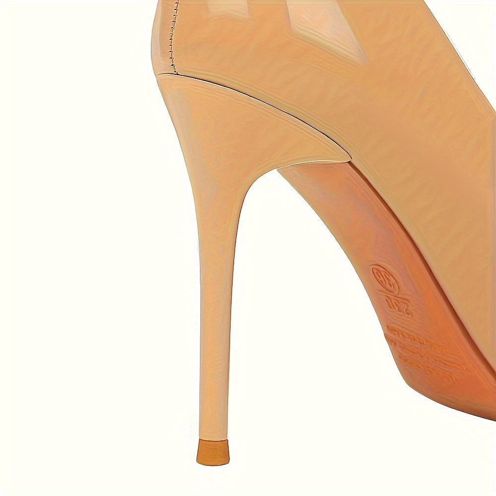 Women's Solid Color Stiletto Heels Pointed Toe Dress Pumps