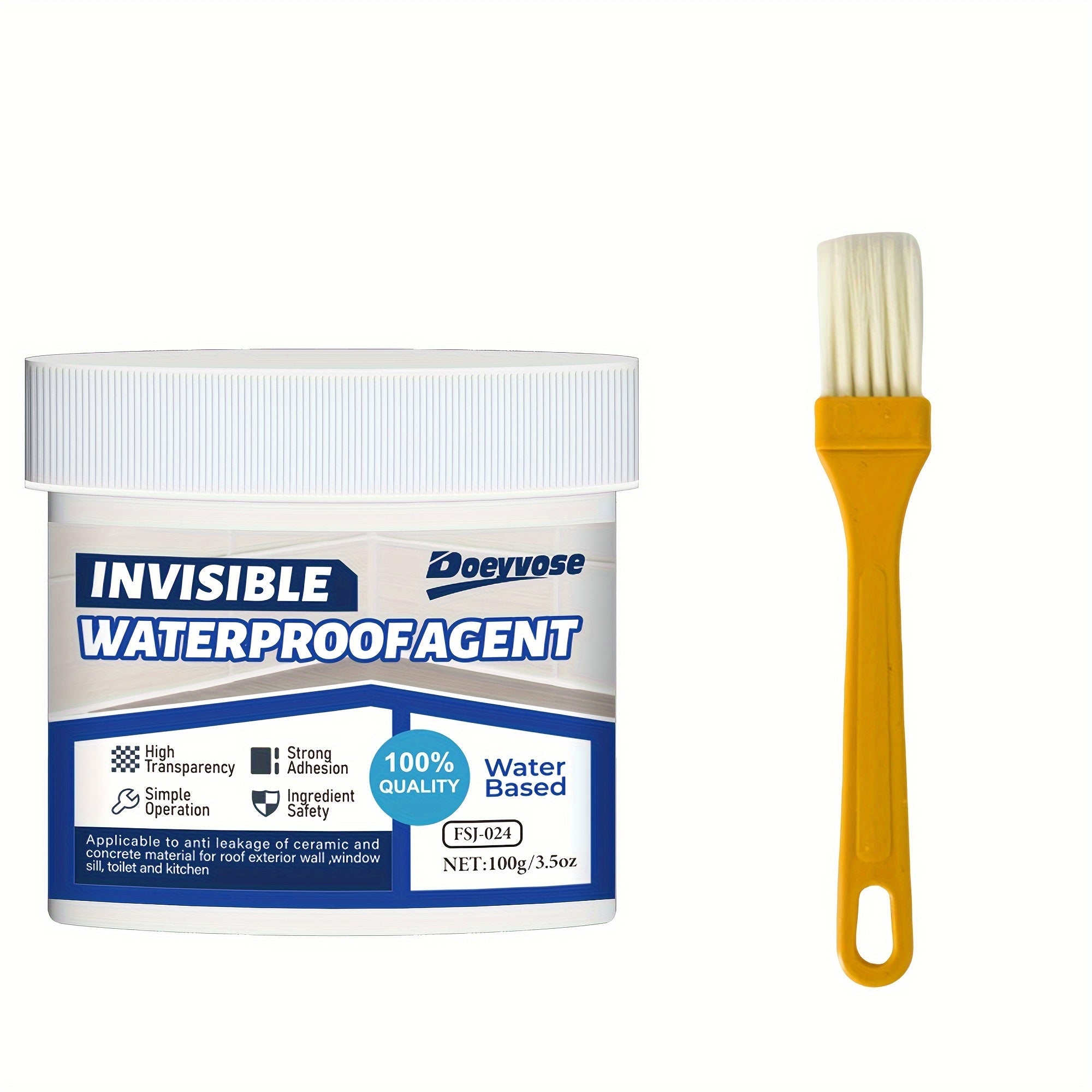 RV Roof Sealant Waterproof Coating Multi-Use High-Temp Resistant
