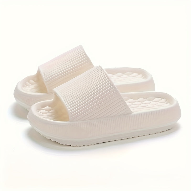 Ayollar uchun EVA slayd tufli, sirpanmaydigan tagi bilan, plyaj va ichki foydalanish uchun