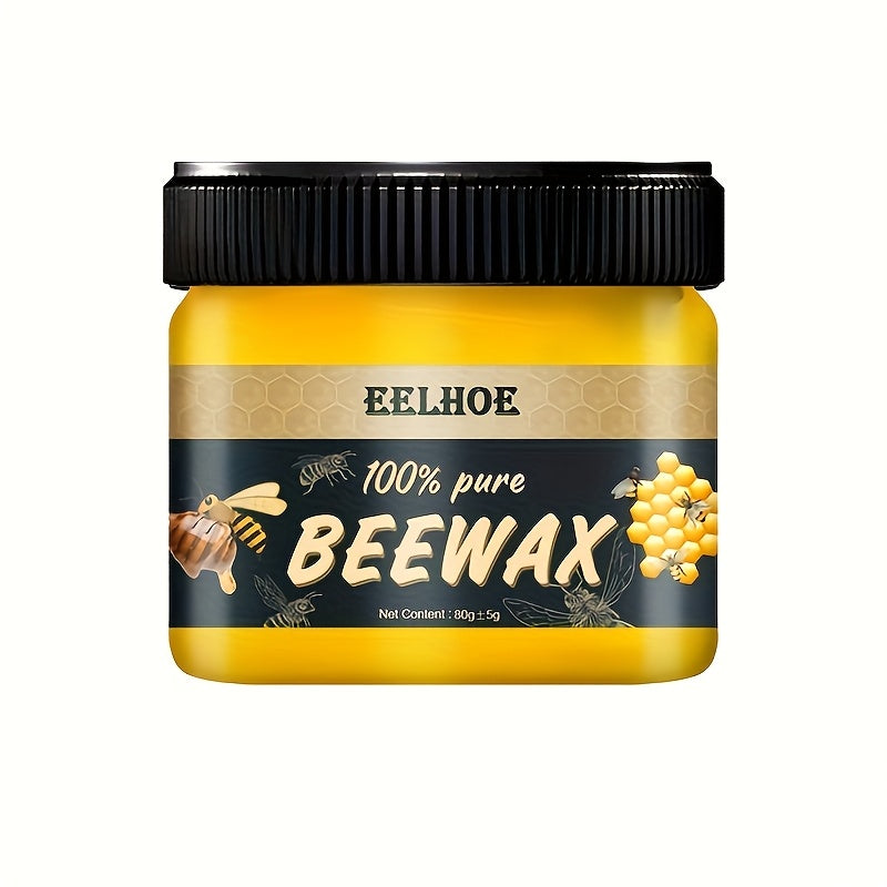 Pulidor de cera de abeja natural para muebles y suelos de madera, a prueba de agua y con efecto brillante