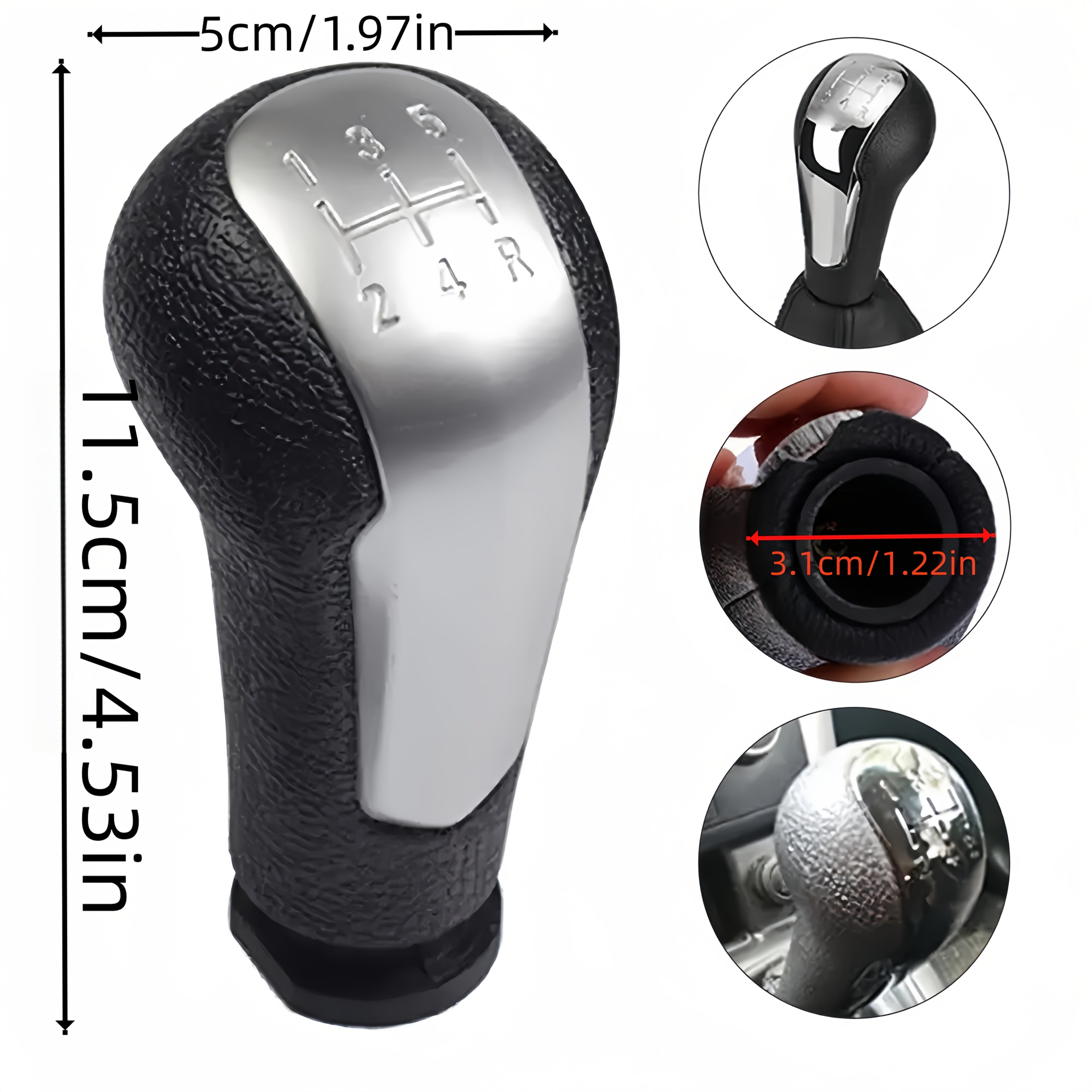 Qo'lda boshqariladigan uzatmalar shnuri, kichik avtomobillar uchun, 5 tezlik, qulay tutqich bilan almashtirish