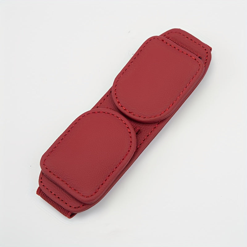 Avtomobil shovog'iga magnitli ko'zoynak tutgichi, ikki tomonlama klipli tashkilotchi, chiptalar uchun bo'shliq bilan