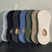 Men's Summer Short Socks 7 Pairs Breathable Sweat-Absorbing Non-Slip Boat Socks