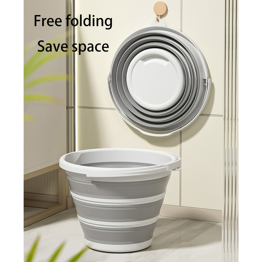 Portable Collapsible Laundry Basket 10L Water Scoop Multi-Purpose Storage