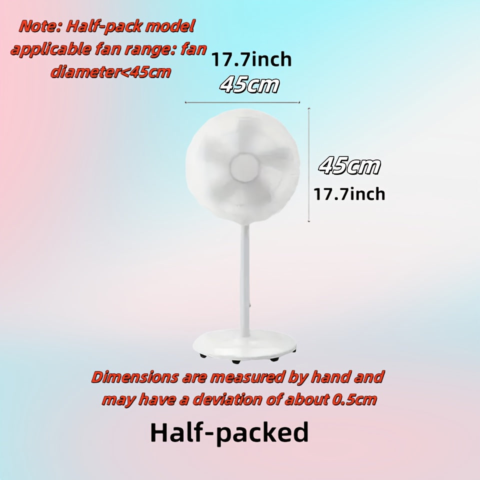 Universal Qayta Ishlatiladigan Ventilyator Chang Qopqog'i - Ventilyatorlaringizni Osonlik Bilan Himoya Qiling, Uy va Ofisda Foydalanish Uchun Mukammal, Elektr Quvvati Talab Qilmaydi, Har qanday Xona Uchun Ideal