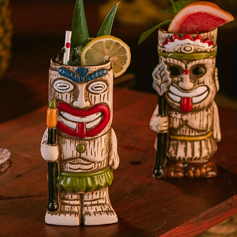 Hawaiian Tiki Cocktail Mug for Bars, Restaurants, Home Use