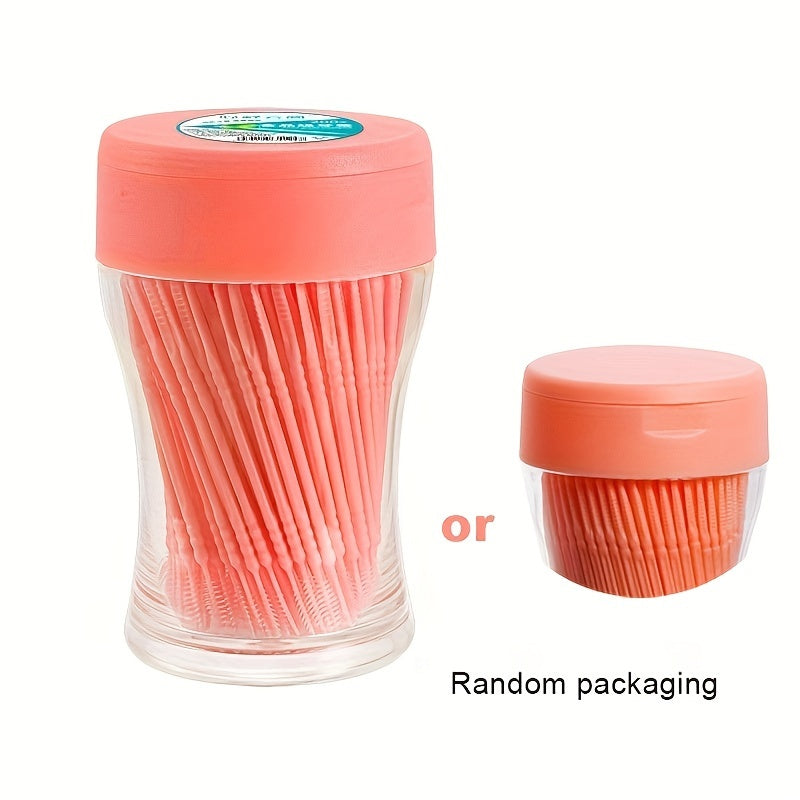 200PCS Double Head Disposable Interdental Dental Floss Picks Deep Cleaning Portable Hygienic Flossers