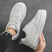 Men's Casual Sneakers Lightweight Stable Pronation Low Top Lace-Up PU EVA All-Season