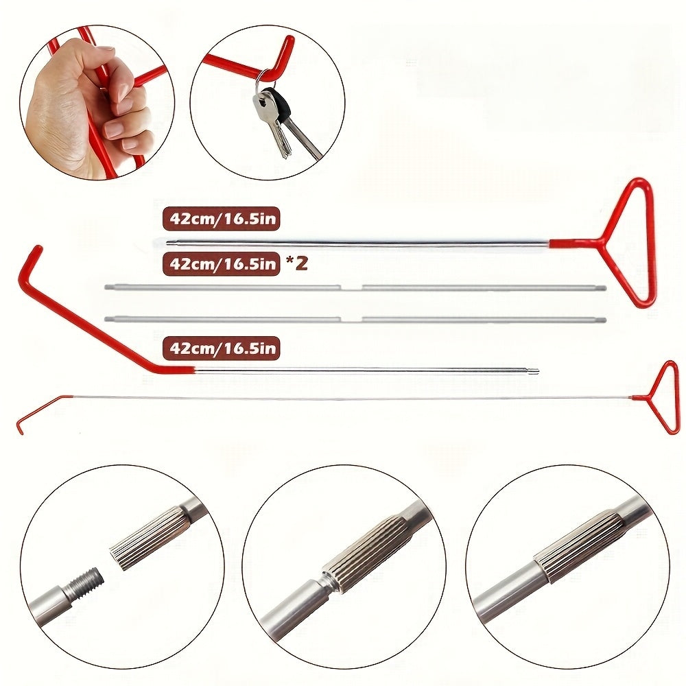 Universal Car Repair Tool Kit Inflatable Air Wedge Door Lock Grabber