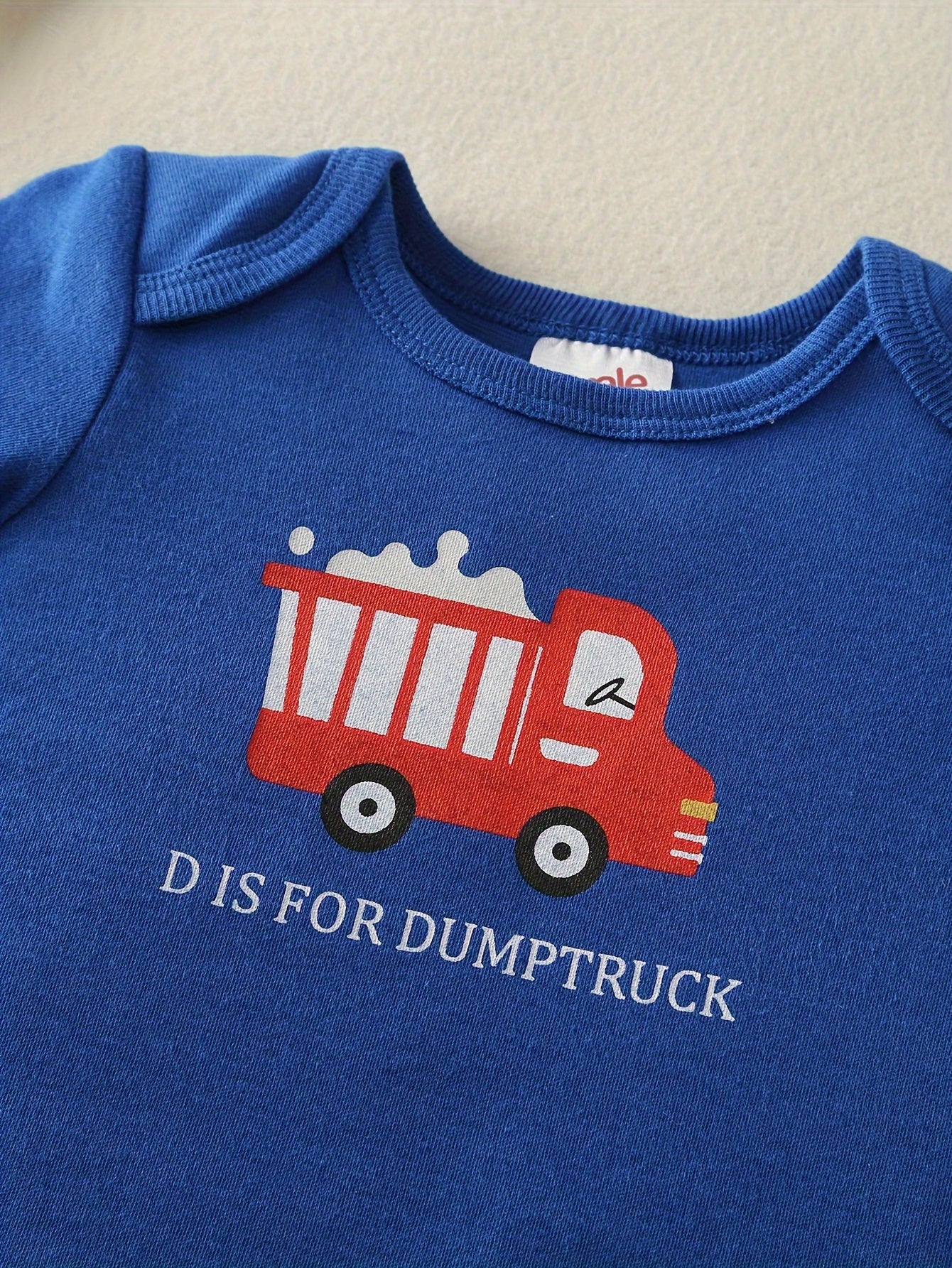 Infant Girl Cotton Cartoon Body Suit 5-Piece All-Season Baby Clothing