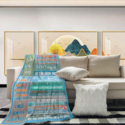 Cozy Flannel Throw Blanket for Son Gift Bed Sofa All-Season Comfort