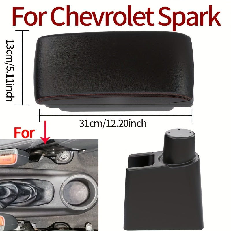 Car Interior Armrest Box for Chevrolet Spark 3 Aveo T200 Portable Storage