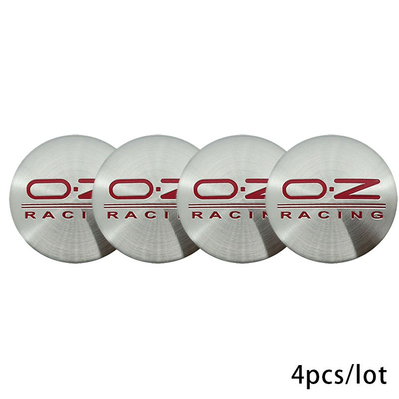 4Pcs Car Wheel Center Hub Caps 56mm 2.2in Alloy Fit Oz Racing Emblems
