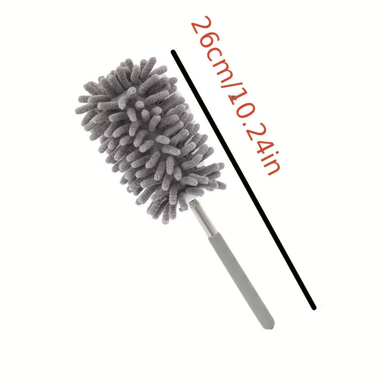 Stainless Steel Telescopic Fiber Duster Tozalash Vositasi Chang va supurish uchun