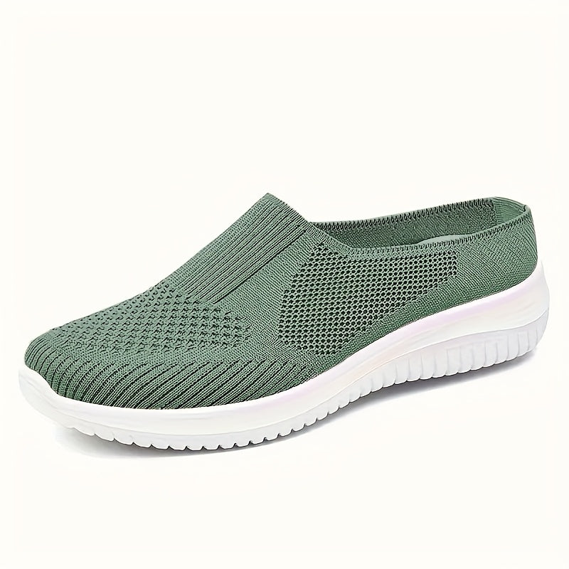 Women's Slip-On Loafers Breathable Fabric PU Sole Casual Spring Summer