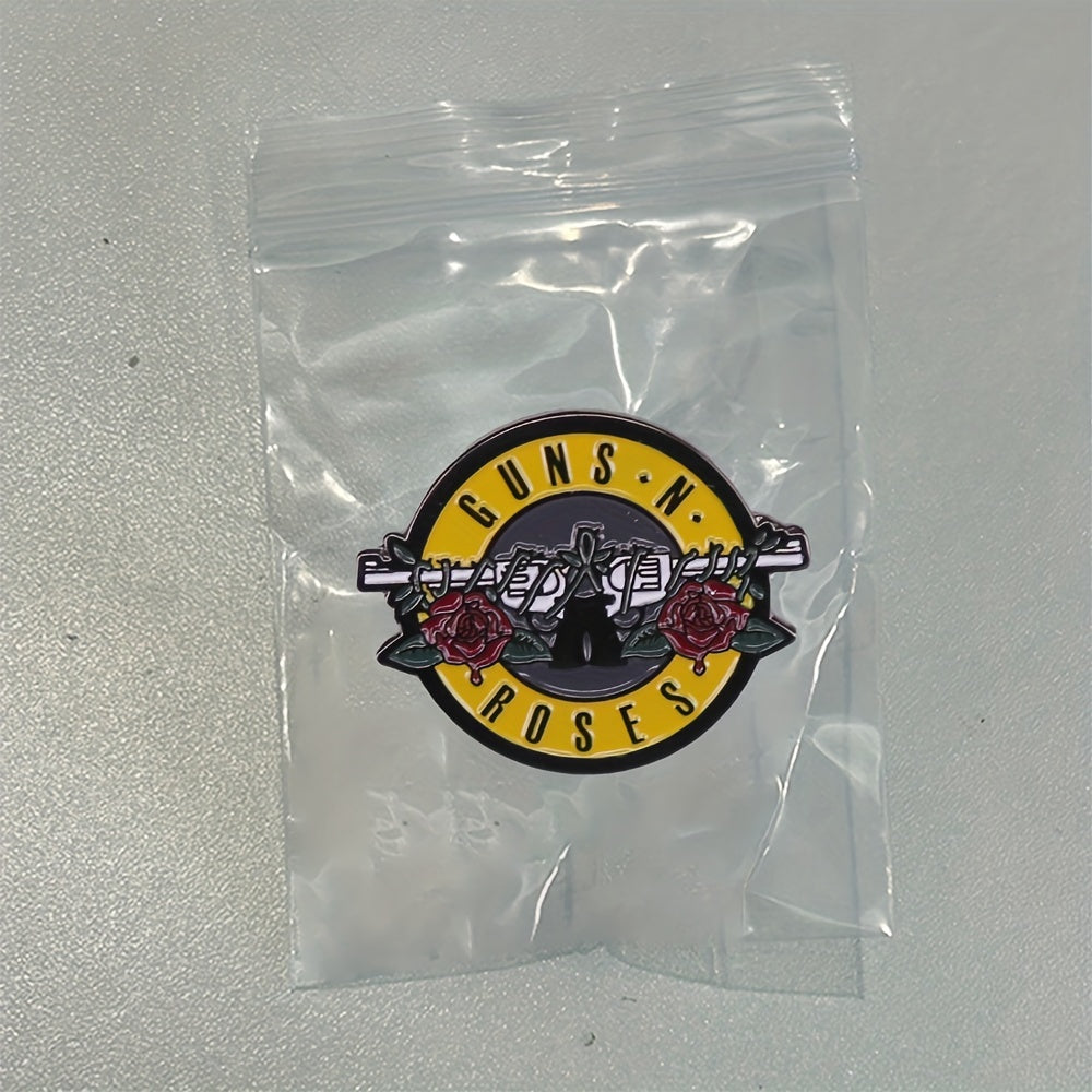 Hip Hop Style Zinc Alloy Brooch Pin for Men and Women Party Daily Wear Festival