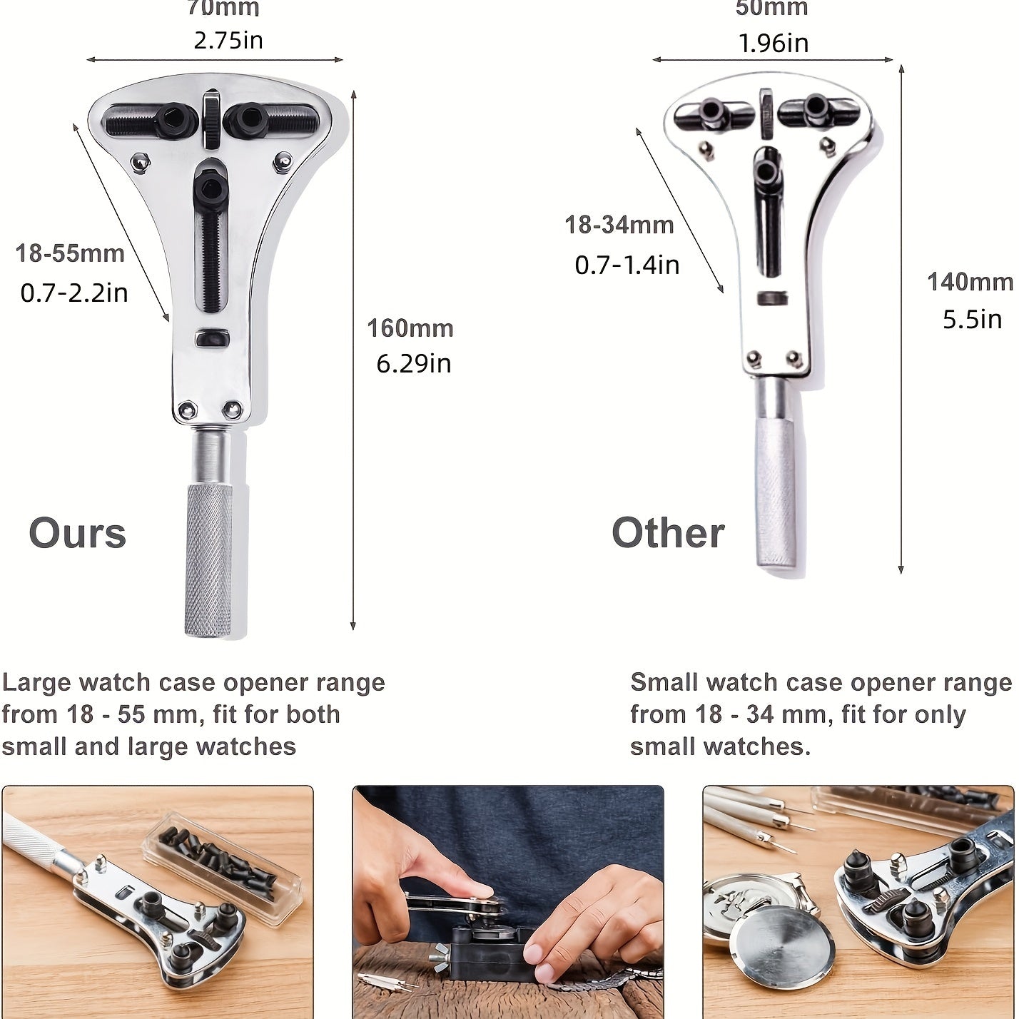 Soat Ta'mirlash Asboblari To'plami - 147 Dona Qutida, Quti Ochiqchi, Bahor Bar Asbobi, Kamar Ulanish Asbobi, Olib Yurish Sumkasi, Soat Batareyasini O'zgartirish Yordamchisi, Ko'p Funktsiyali - Ajoyib Sovg'a Tanlovi