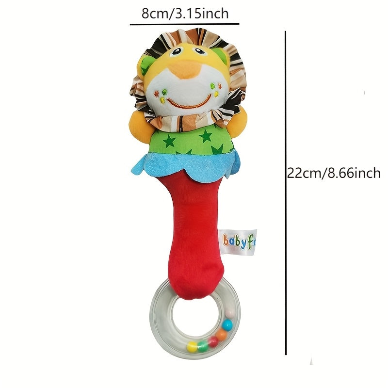 Baby Toy Handheld Shaking Bell Plush Toy for Infants and Toddlers