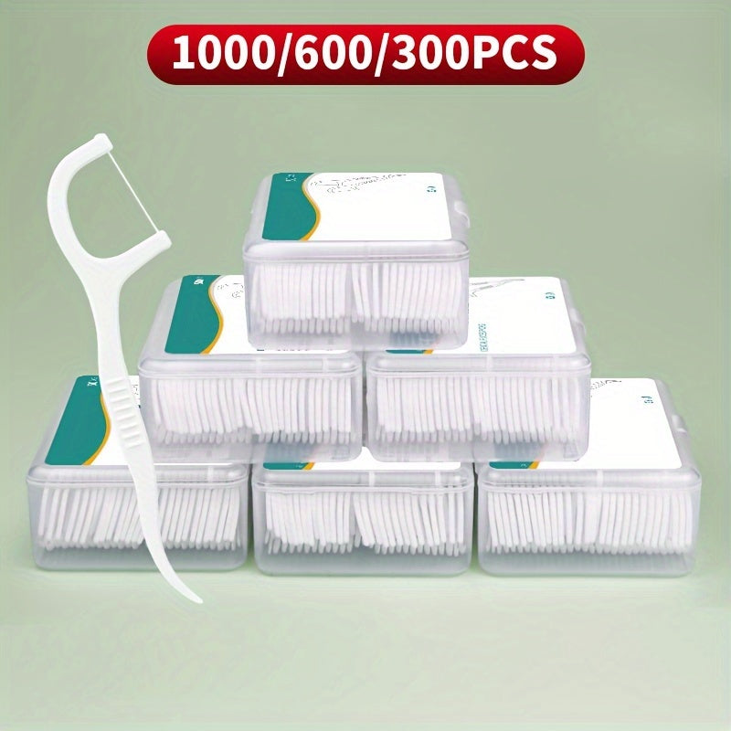 Унисекс пластиковые зубные нити-стики 600/300 штук инструмент для глубокой чистки
