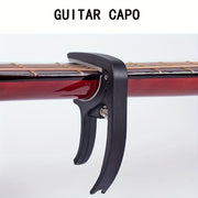 Capo ajustable universal para guitarra acústica, eléctrica y ukulele