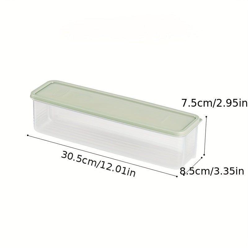 Rustik plastik makaron saqlash qutisi bilan oshxonangizni tartibga soling. Ushbu ko'p maqsadli qopqoq bilan idish, shuningdek, makaron idishi, don saqlash muzlatgich tashkilotchisi yoki uy oziq-ovqat saqlash tokchasi sifatida ham ishlatilishi mumkin.