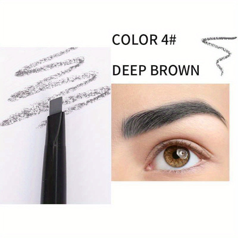 Women Eyebrow Tint Makeup Waterproof Long-Lasting Black Brown Eyebrow Pencil